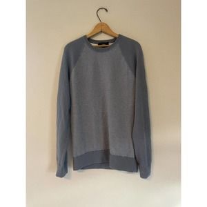 VINCE Wool & Cashmere Colorblock Crewneck Sweater Blue Men’s Small